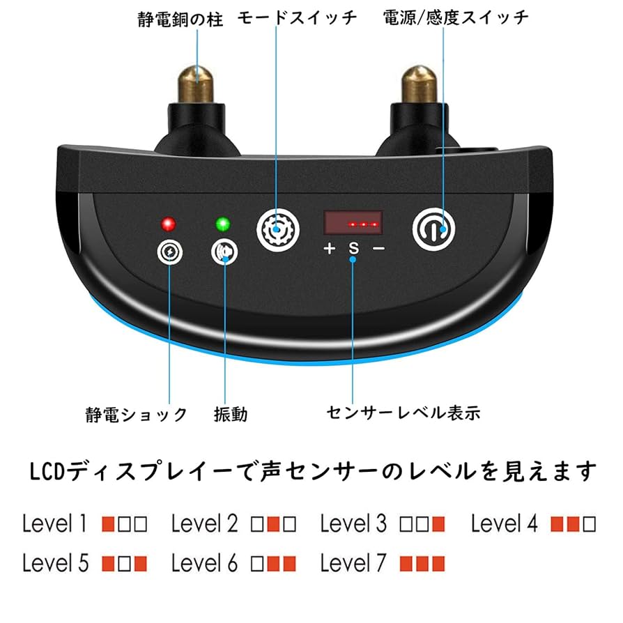 Amazon | Anonry 無駄吠え防止 首輪 犬 むだぼえ防止 犬吠え